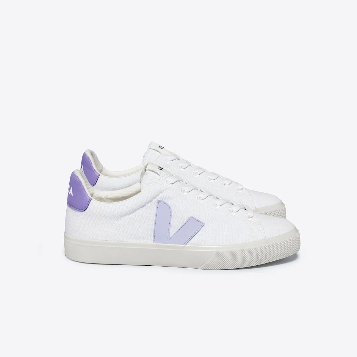 CAMPO CANVAS WHITE SWAN LAVANDE