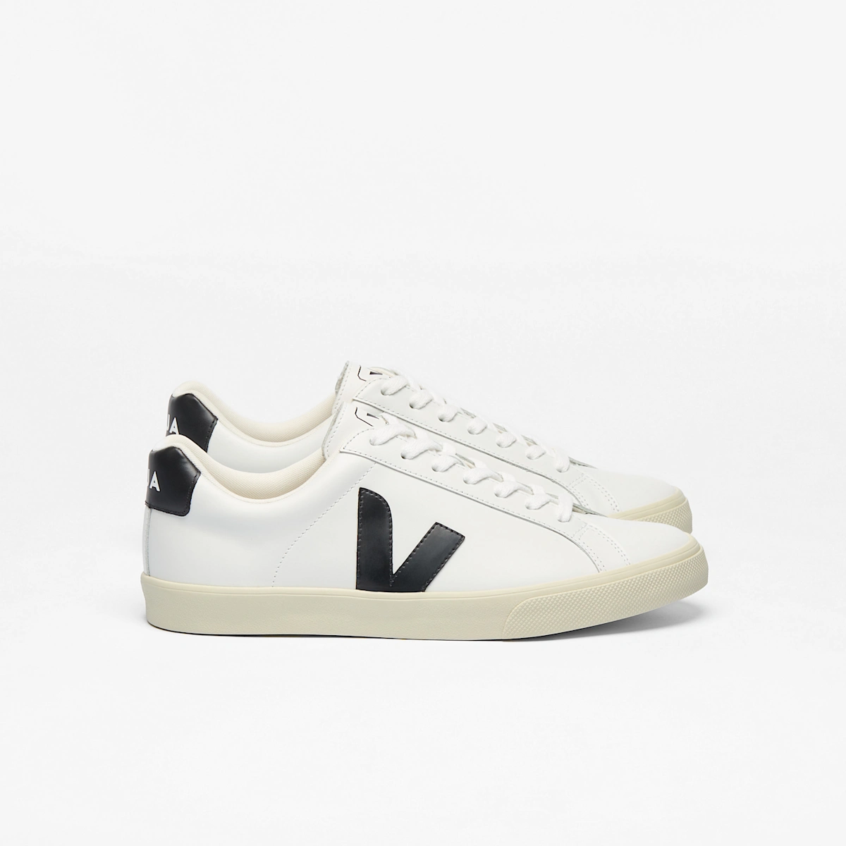 ESPLAR LEATHER WHITE BLACK