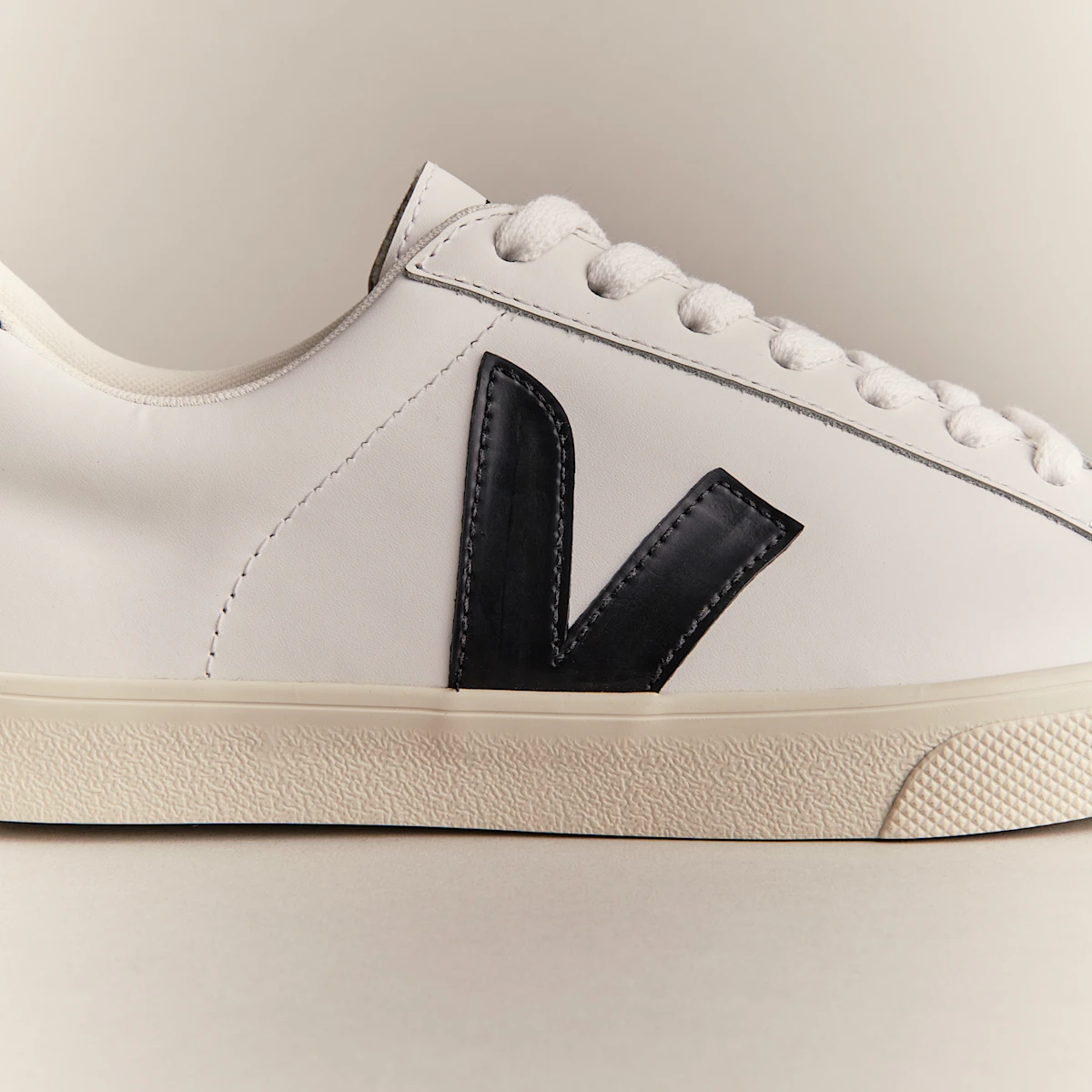 ESPLAR LEATHER WHITE BLACK
