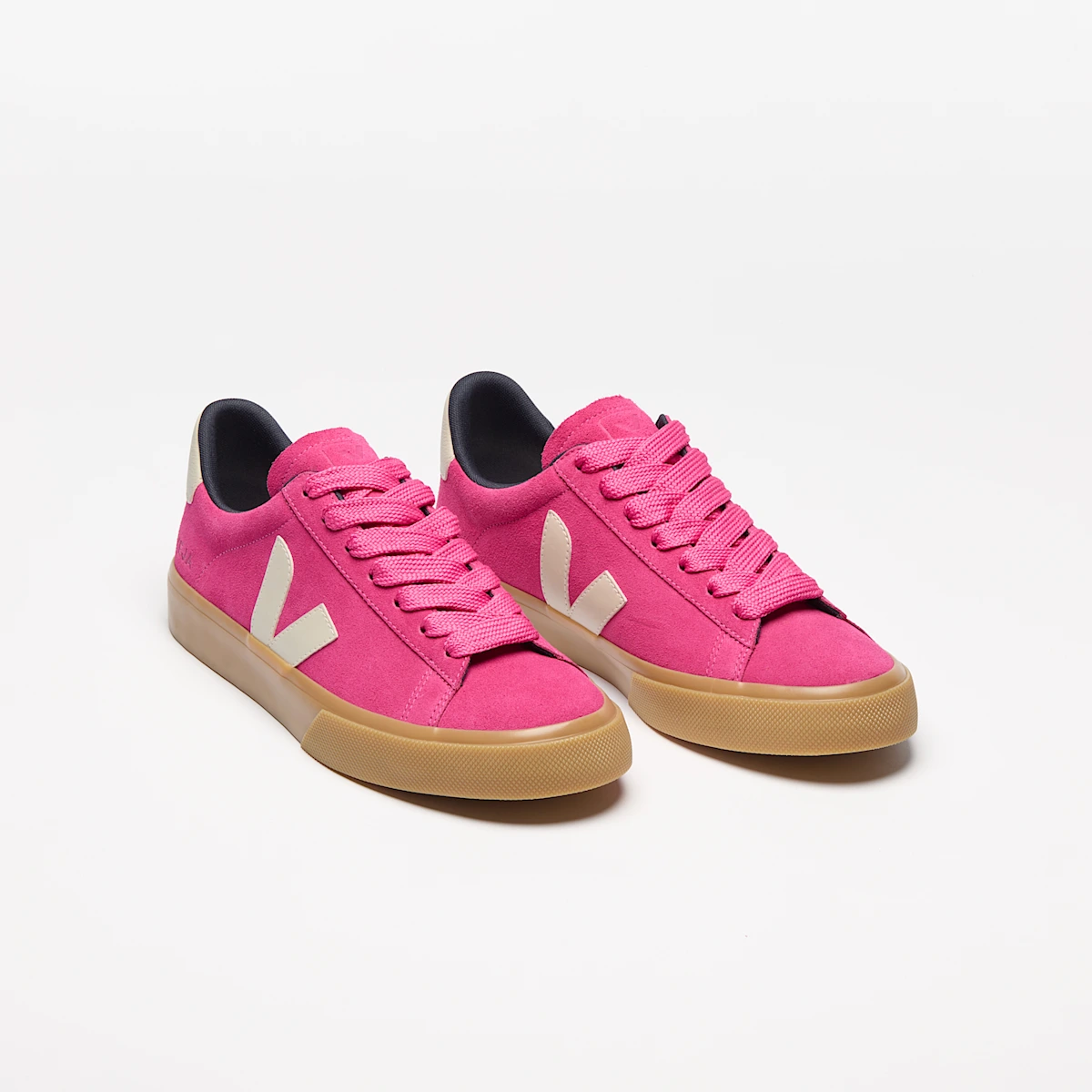 CAMPO BOLD SUEDE PINK PIERRE NATURAL