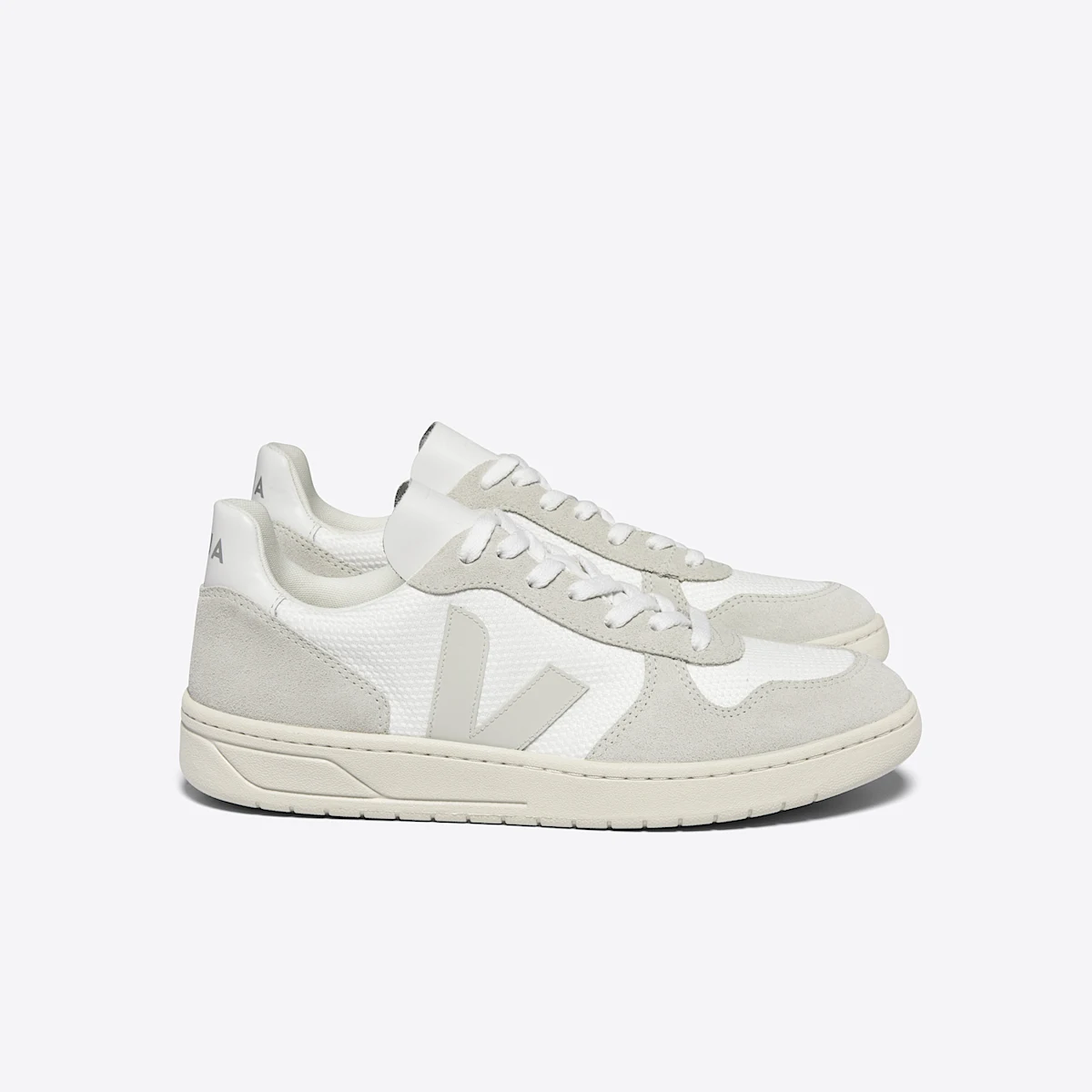 V-10 B-MESH WHITE NATURAL PIERRE