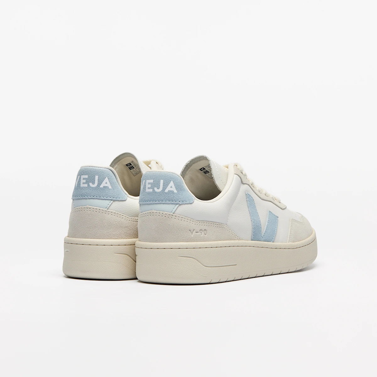V-90 LEATHER WHITE STEEL 3 V-90 LEATHER WHITE STEEL