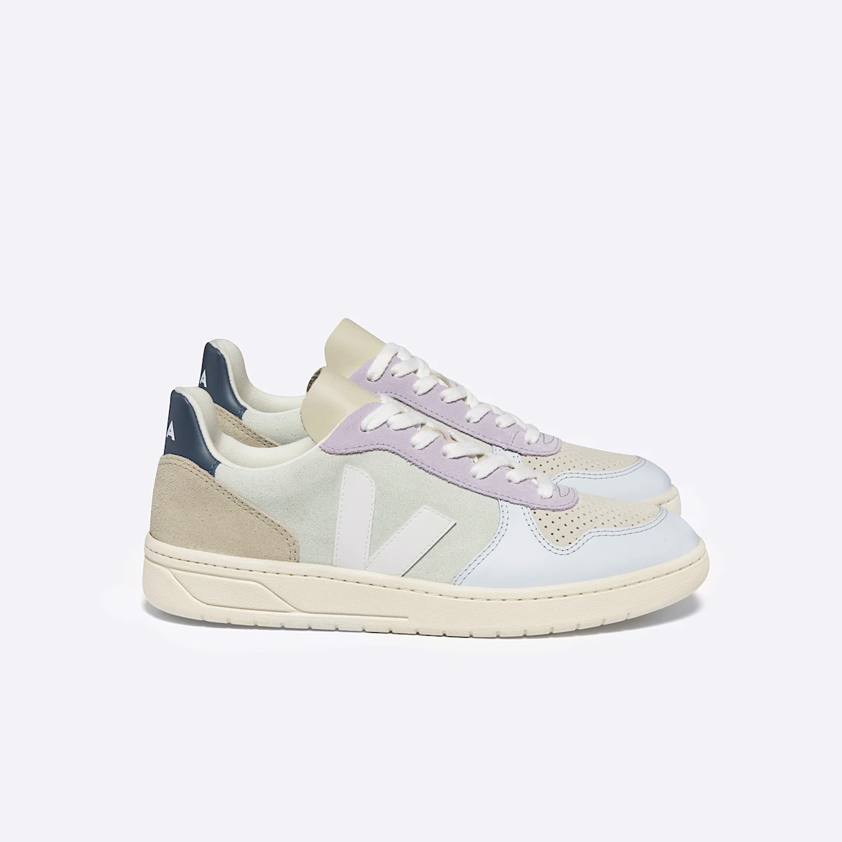 V-10 SUEDE JADE WHITE MULTICO