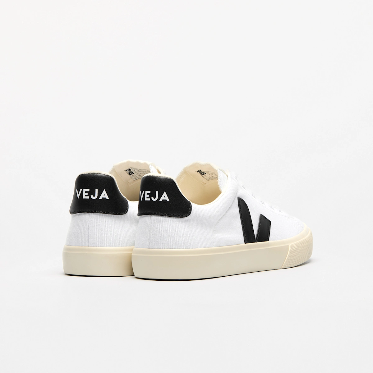 CAMPO CANVAS WHITE BLACK