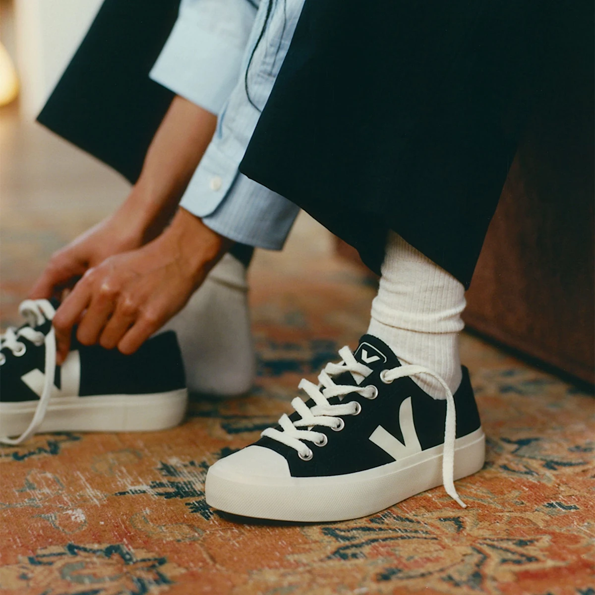 WATA II LOW CANVAS BLACK PIERRE 4 WATA II LOW CANVAS BLACK PIERRE