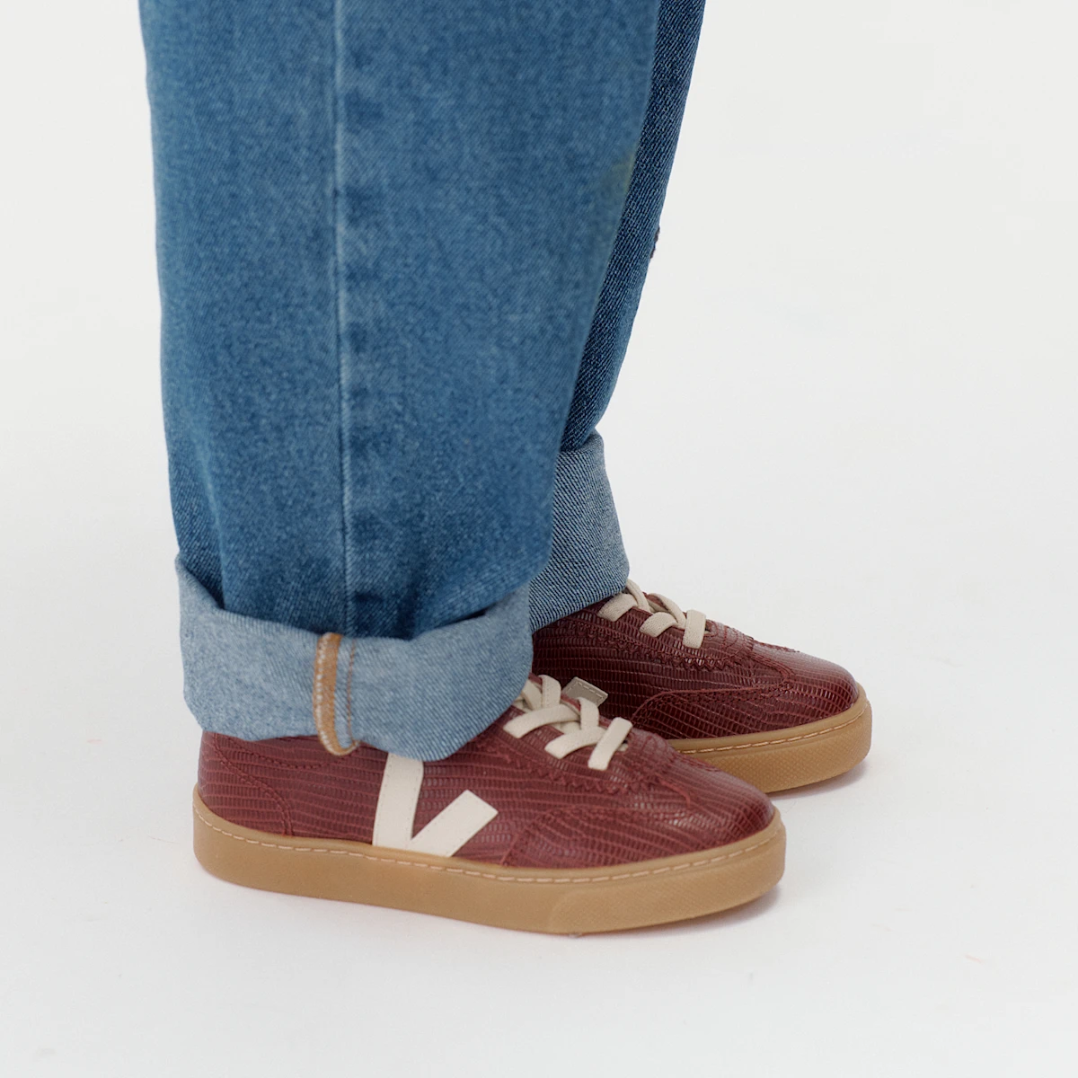 VOLLEY ELASTIC LACES LEATHER AMARANTE PIERRE NATURAL 4 VOLLEY ELASTIC LACES LEATHER AMARANTE PIERRE NATURAL