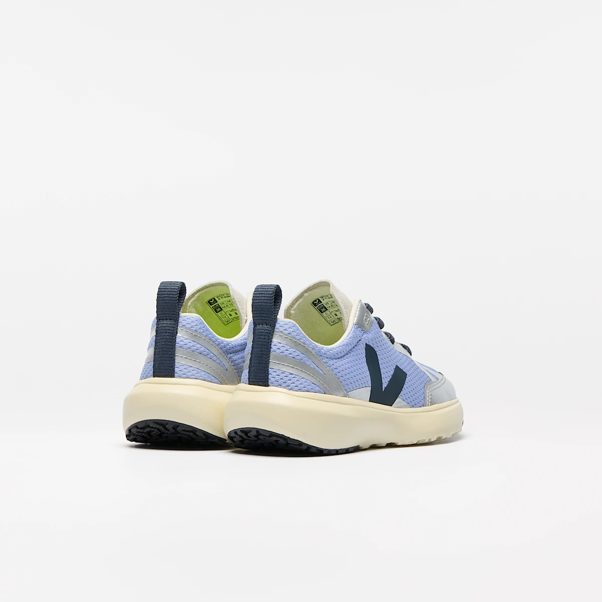 CANARY ELASTIC LACES ALVEOMESH OLYMPE NAUTICO SILVER 3 CANARY ELASTIC LACES ALVEOMESH OLYMPE NAUTICO SILVER