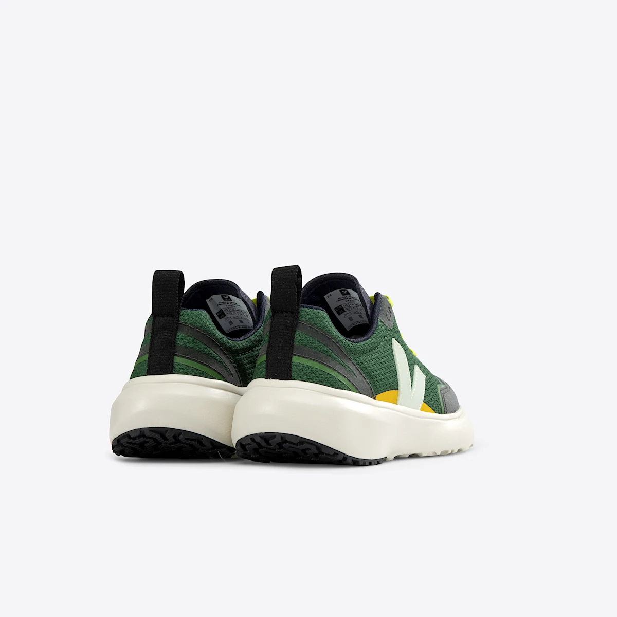 CANARY ELASTIC LACES ALVEOMESH POKER JADE 3 CANARY ELASTIC LACES ALVEOMESH POKER JADE