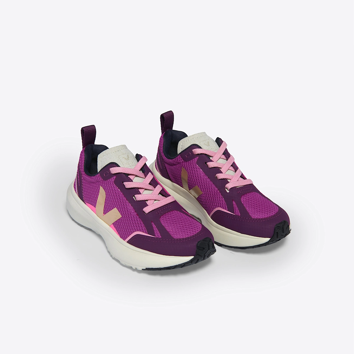 CANARY ELASTIC LACES ALVEOMESH LOTUS PLATINE
