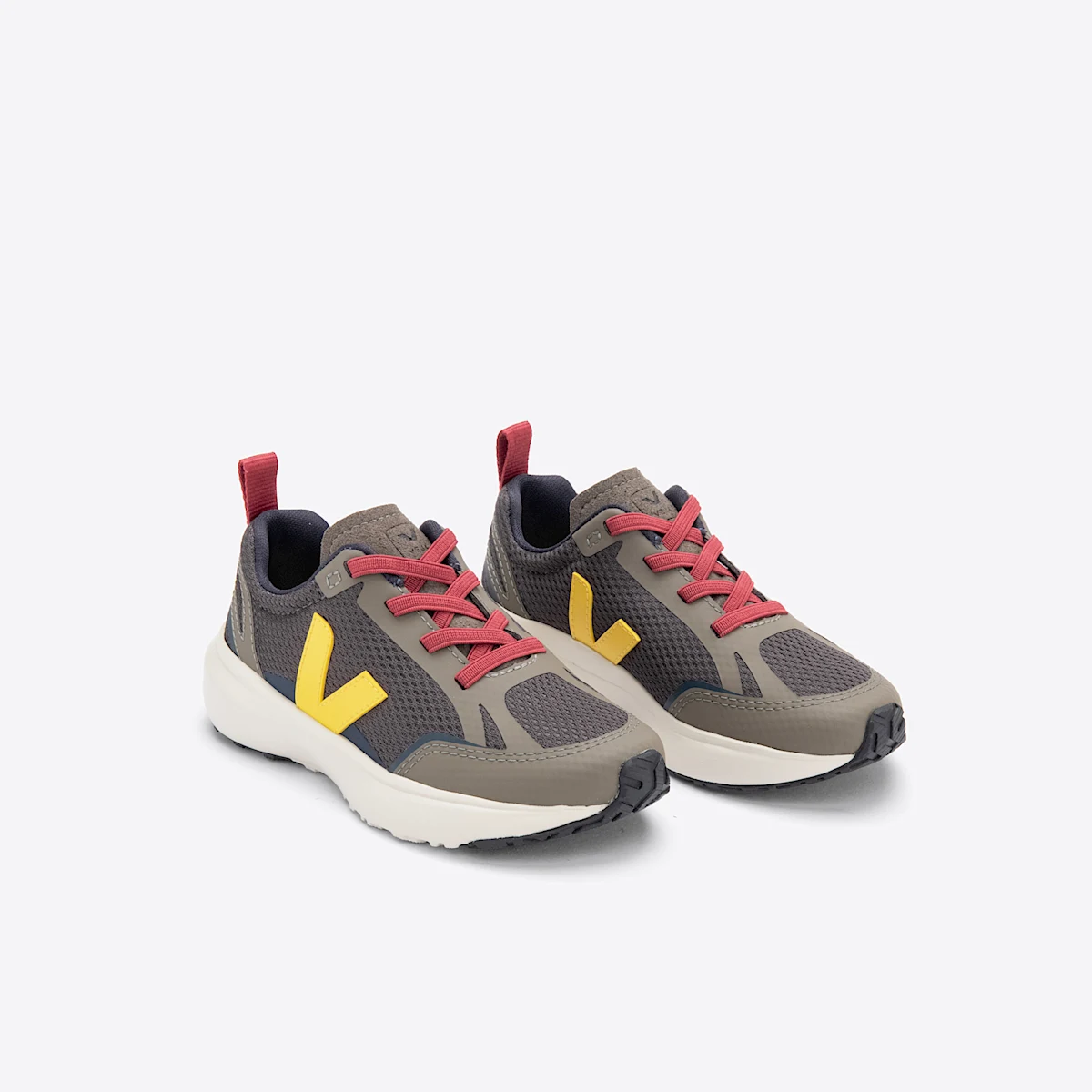 CANARY ELASTIC LACES ALVEOMESH GRAFITE TONIC