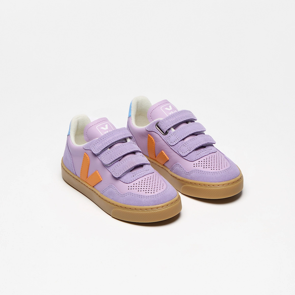 V-90 LEATHER VEJA X THE CAMPAMENTO ORCHID FAUBOURG