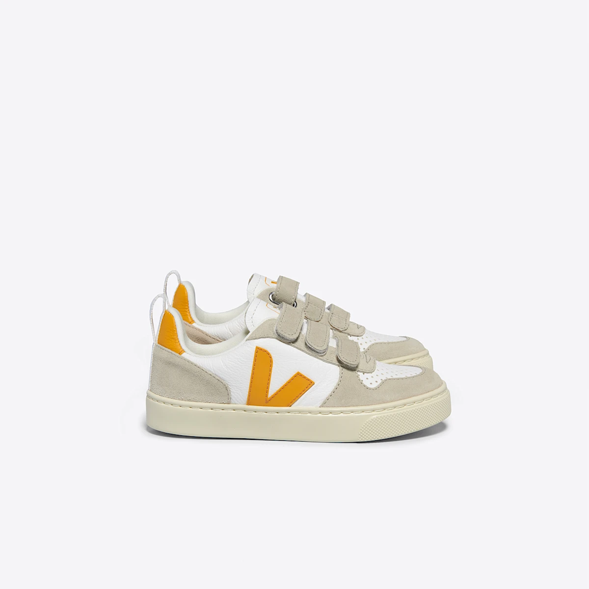 V-10 LEATHER WHITE OURO