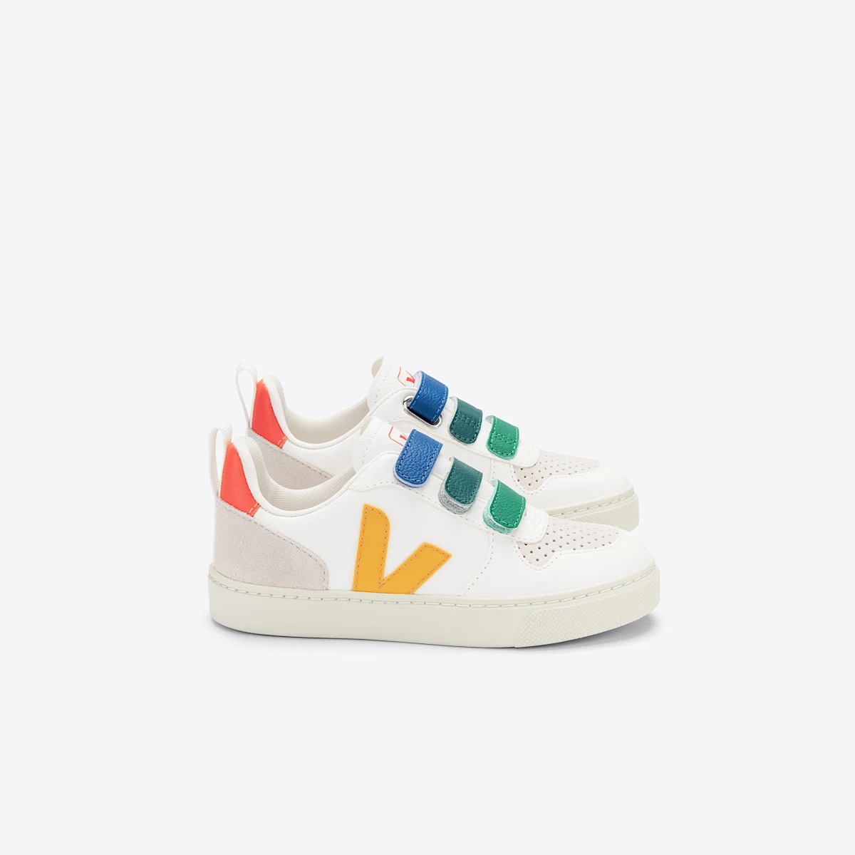 V-10 LEATHER MULTICO WHITE OURO