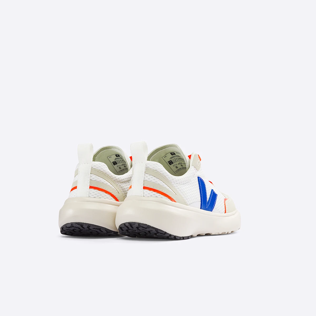 CANARY ELASTIC LACES ALVEOMESH WHITE INDIGO 3 CANARY ELASTIC LACES ALVEOMESH WHITE INDIGO