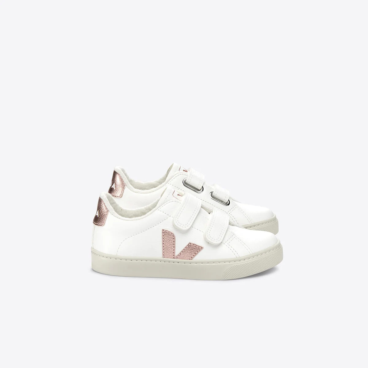 ESPLAR FURED LEATHER WHITE NACRE