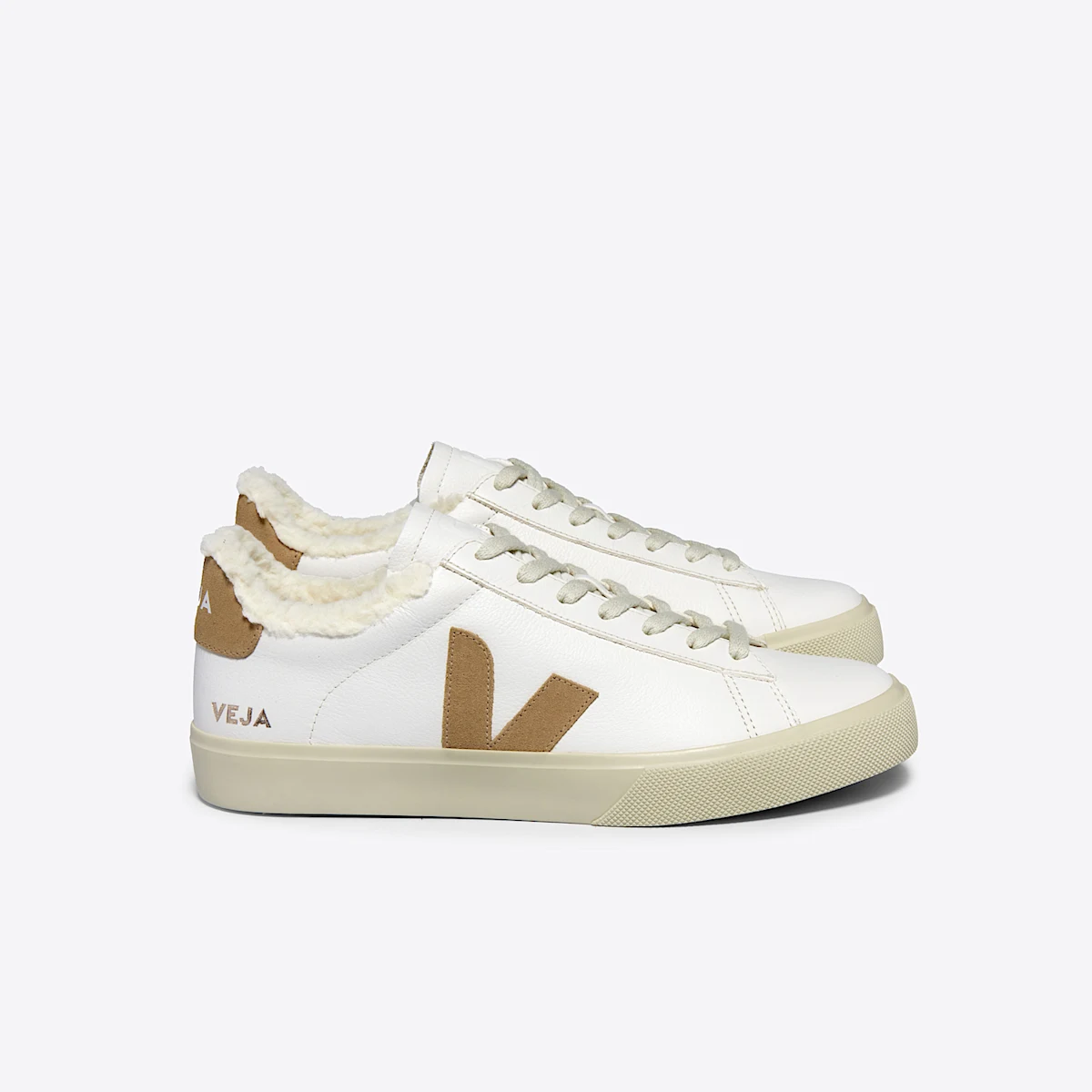 CAMPO FURED LEATHER WHITE DESERT