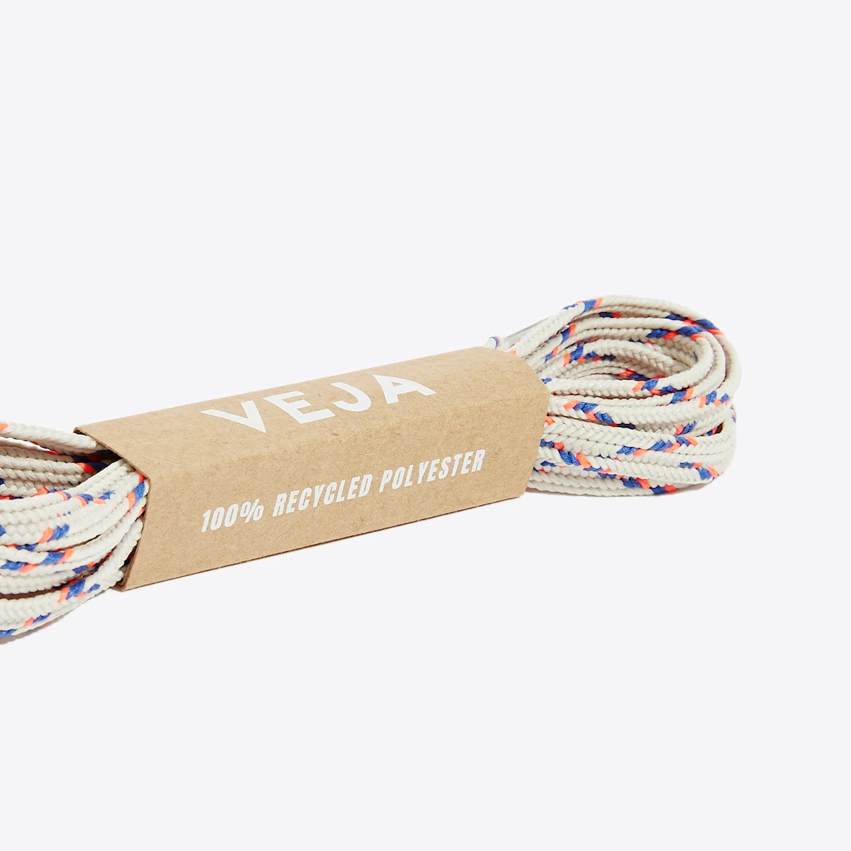 LACES NATURAL PAROS ORANGE FLUO